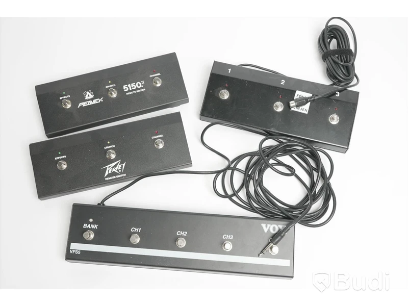 Footswitch 4st - Vox, Marshall, Peavey