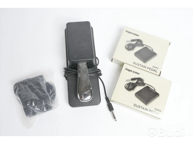 Sustain pedal 4st - Supreme SSP2, Yamaha, Okänd tillverkare