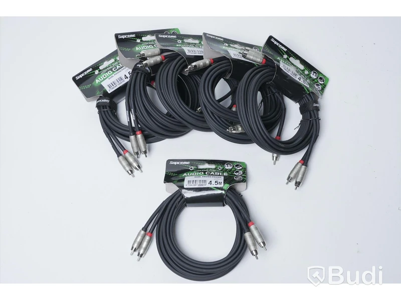 RCA-kabel 6st - Supreme Dual Phono 4,5m