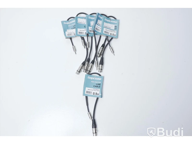 Audio Kabel 6st - Supreme XLR Female/Mini Stereo Jack 0,5m