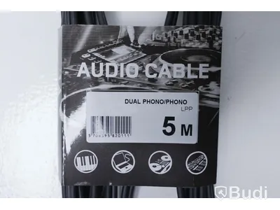 RCA Kabel 3 st - Supreme Dual Phono/Phono 5 m