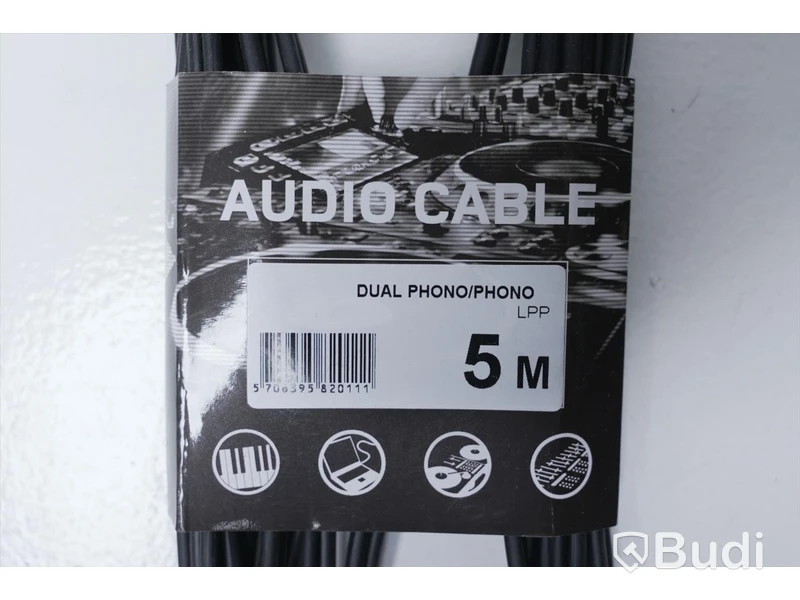 RCA Kabel 3 st - Supreme Dual Phono/Phono 5 m