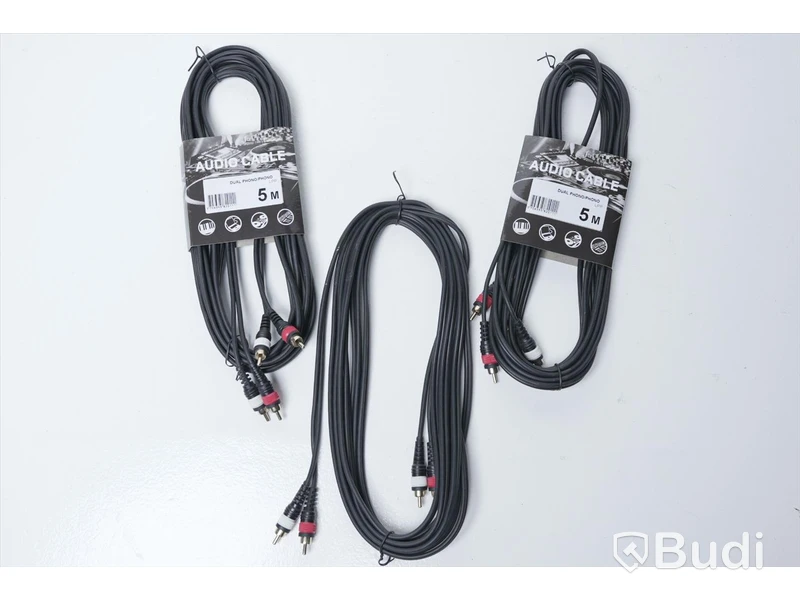 RCA Kabel 3 st - Supreme Dual Phono/Phono 5 m