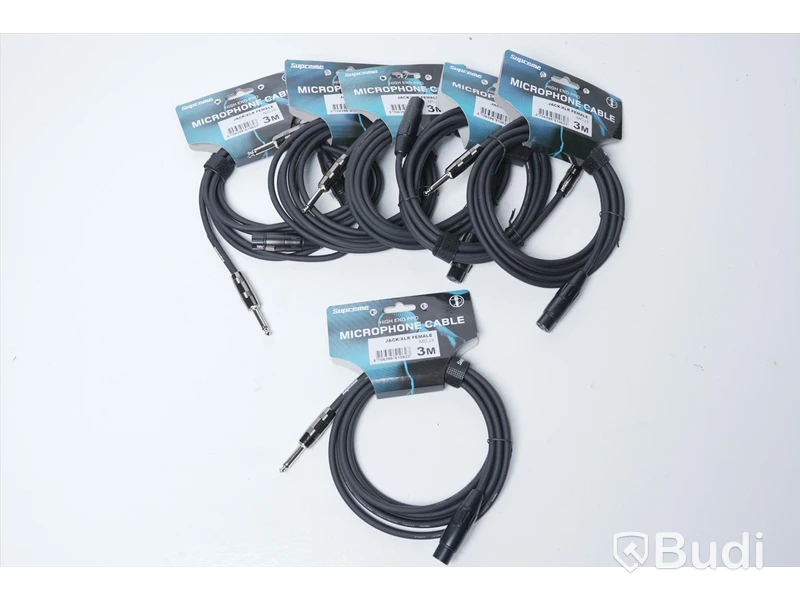 Audio Kabel 6st - Supreme Jack/XLR-Female 3m
