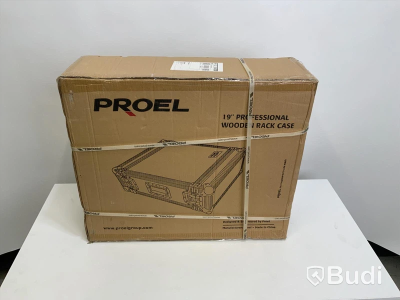 Proel professional 19’’ wooden rack case