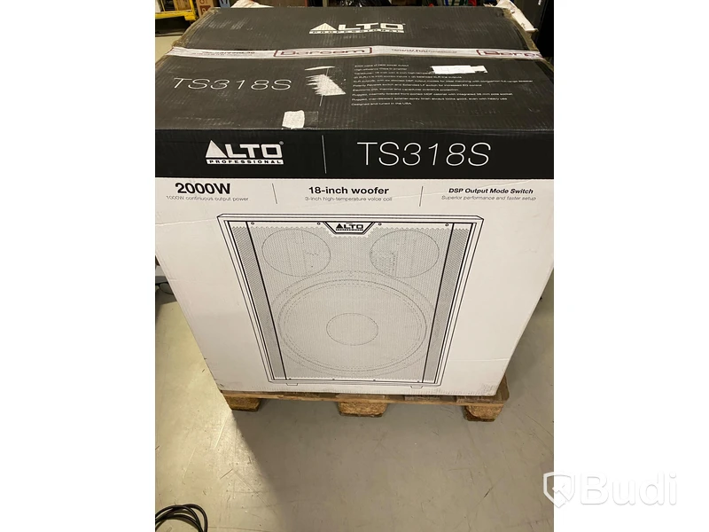 Bashögtalare Alto TS318S