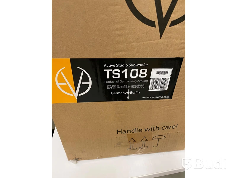 EVE Audio TS108 8” active studio subwoofer