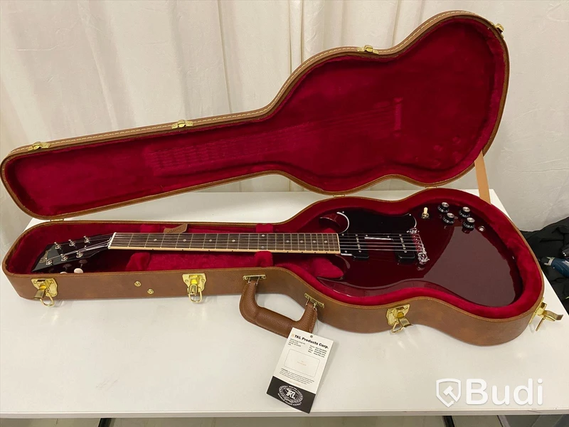 Elgitarr Gibson SG Special Vintage Sparkling Burgundy i case med orginalkartong