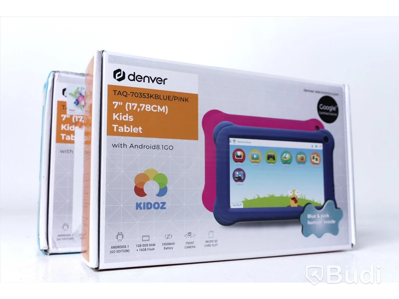 2 st Kidz Surfplatta 7" Denver, TAQ-70353K.
