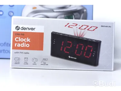 1 st Philips Boombox CD/Radio/Kassett och 1 st Denver klockradio CPR-710.