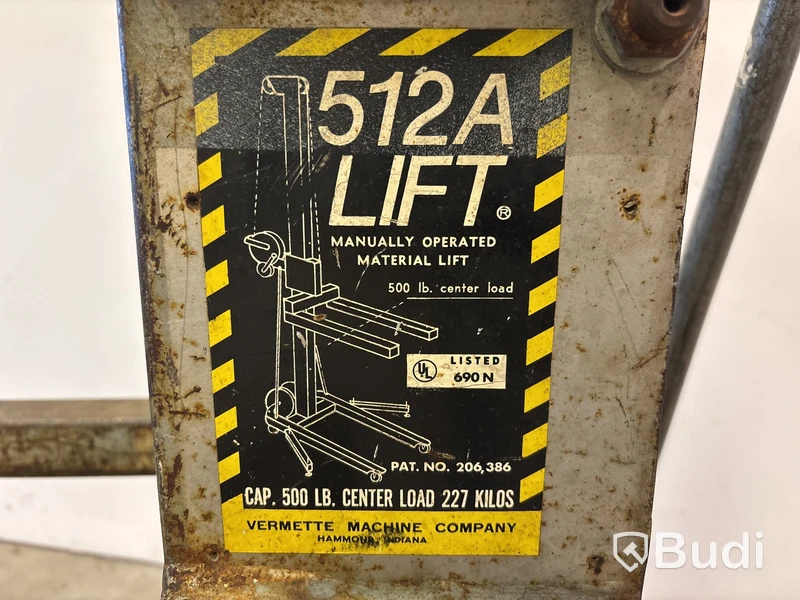 Manuell lyft 512A