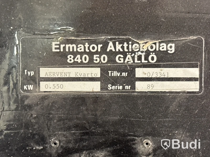 Luftrenare Pullman Aervent Kvarto