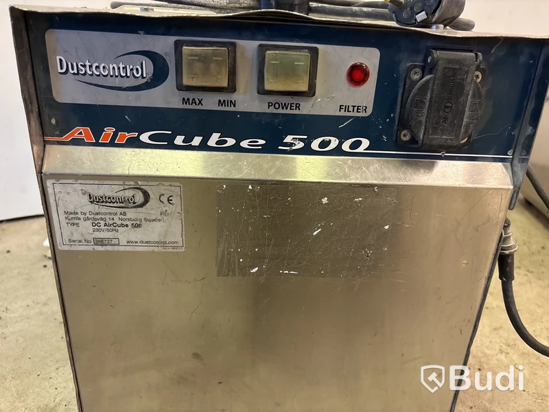 3 st luftrenare Dustcontrol Aircube 500