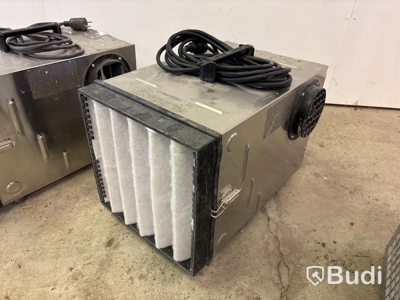 3 st luftrenare Dustcontrol Aircube 500