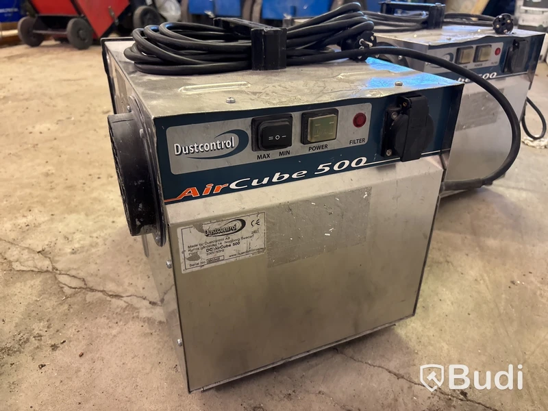 3 st luftrenare Dustcontrol Aircube 500