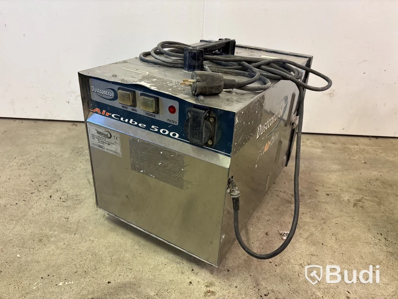 3 st luftrenare Dustcontrol Aircube 500