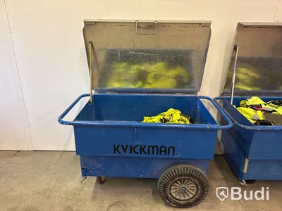 2 st verktygsvagnar Kvickman