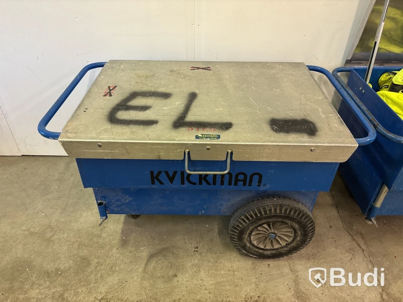 2 st verktygsvagnar Kvickman