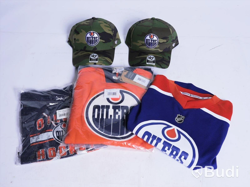 Supporterpaket - Edmonton Oilers, se beskrivning och bilder. Ny.