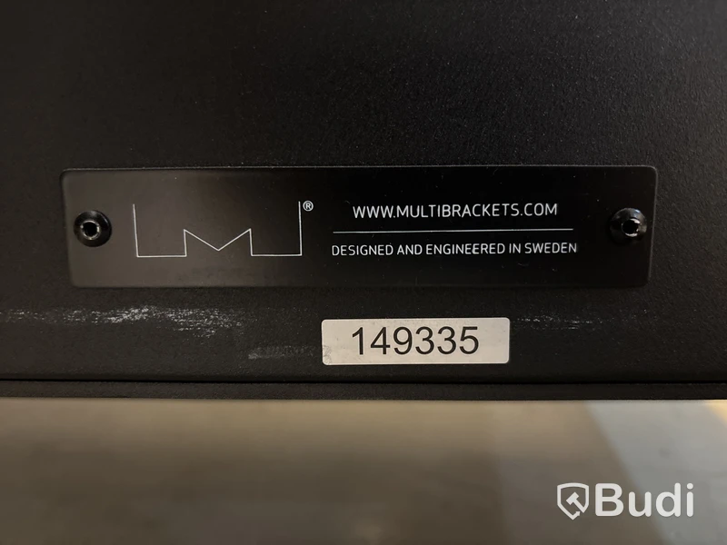TV-skärm Samsung QE85T 4K 85-tum inkl. TV-ställ på hjul