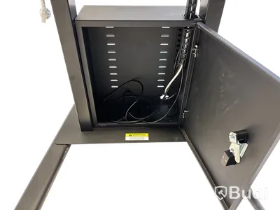 TV-skärm Samsung QE85T 4K 85-tum inkl. TV-ställ på hjul