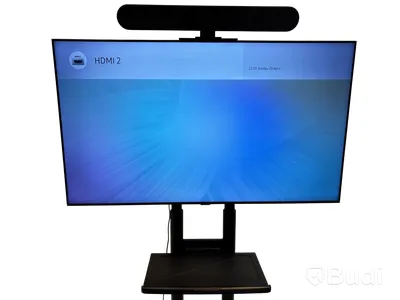 TV-skärm Samsung QE55T 4K 55-tum inkl. TV-ställ på hjul