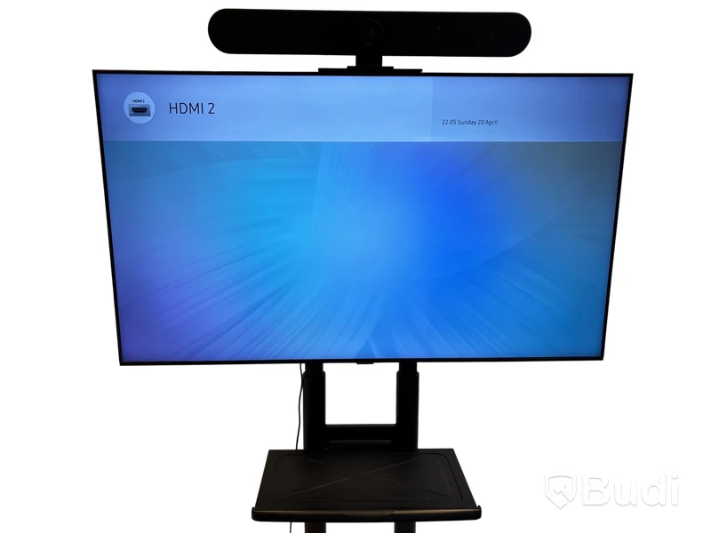 TV-skärm Samsung QE55T 4K 55-tum inkl. TV-ställ på hjul