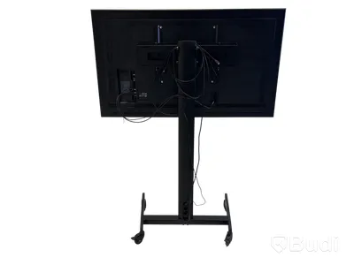 TV-skärm Samsung, QM65R-B, 65 tum 4K UHD inkl. TV-ställ på hjul
