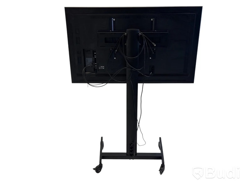TV-skärm Samsung, QM65R-B, 65 tum 4K UHD inkl. TV-ställ på hjul