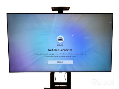 TV-skärm Samsung, QE65T, 65 tum UHD 4K LED inkl. TV-ställ på hjul