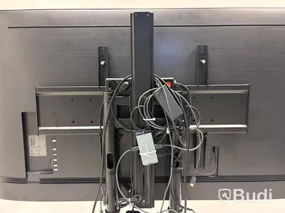 TV-skärm Samsung, QE65T, 65 tum UHD 4K LED inkl. TV-ställ på hjul