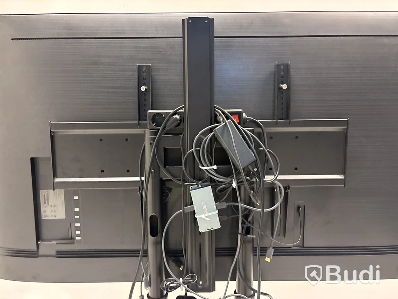 TV-skärm Samsung, QE65T, 65 tum UHD 4K LED inkl. TV-ställ på hjul