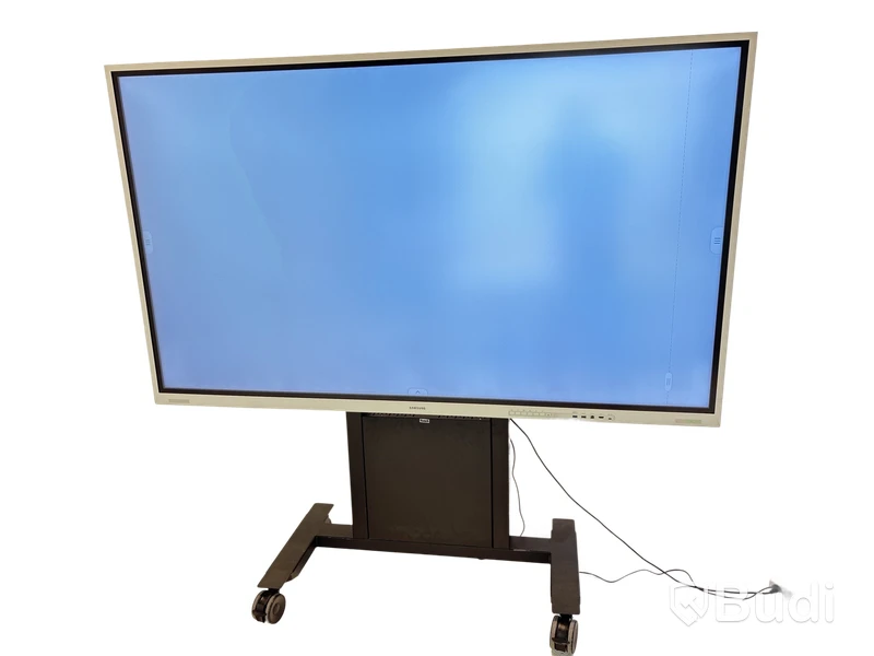 TV-skärm Samsung Flip WM85B 85 tum touchskärm inkl. TV-ställ på hjul