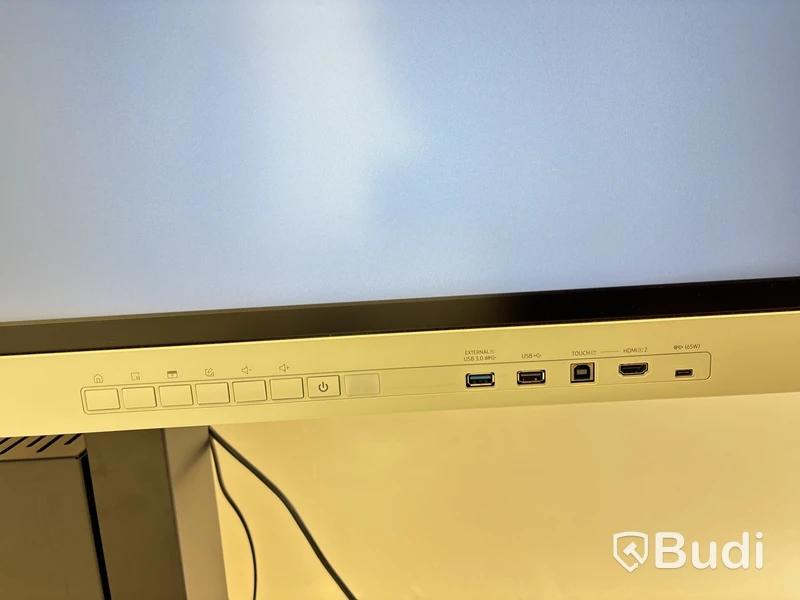 TV-skärm Samsung Flip WM85B 85 tum touchskärm inkl. TV-ställ på hjul