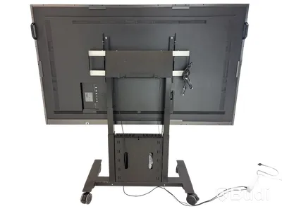 TV-skärm Samsung Flip WM85B 85 tum touchskärm inkl. TV-ställ på hjul