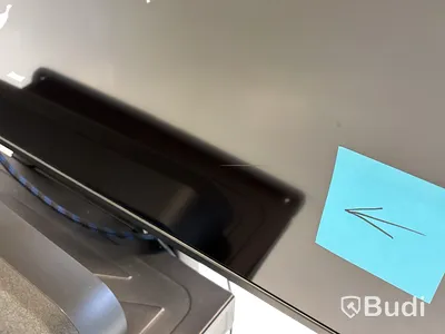 TV-skärm Samsung, QB65R, 65 tum 4K inkl. TV-ställ på hjul och konferenskamera