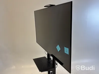 TV-skärm Samsung, UE65N, 65 tum 4K inkl. TV-ställ på hjul och konferenskamera