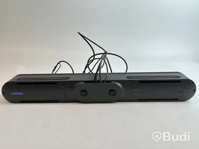 TV-skärm Samsung, QB55R, 55 tum 4K inkl. TV-ställ på hjul och konferenskamera