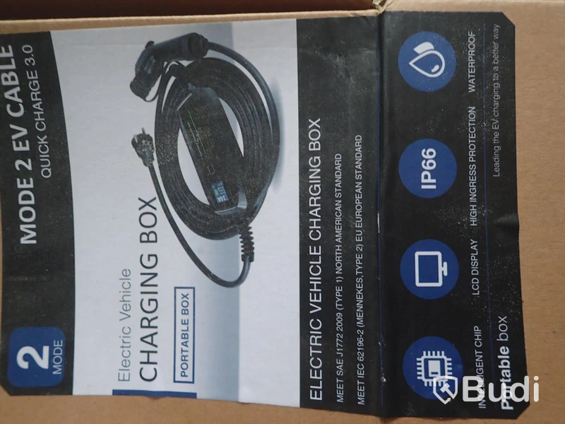 Laddbox för elbil Quick Charge 3.0 mode 2