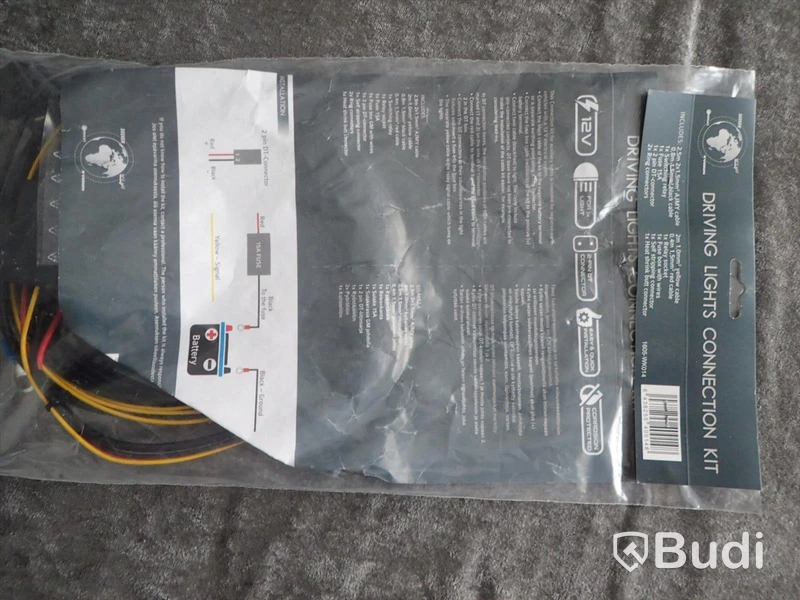 Driving lights connection kit