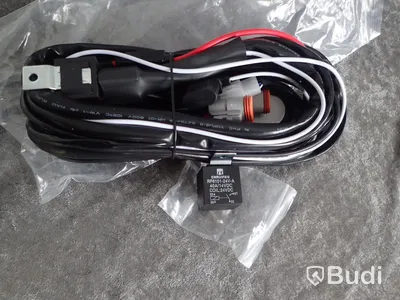 Driving lights connection kit