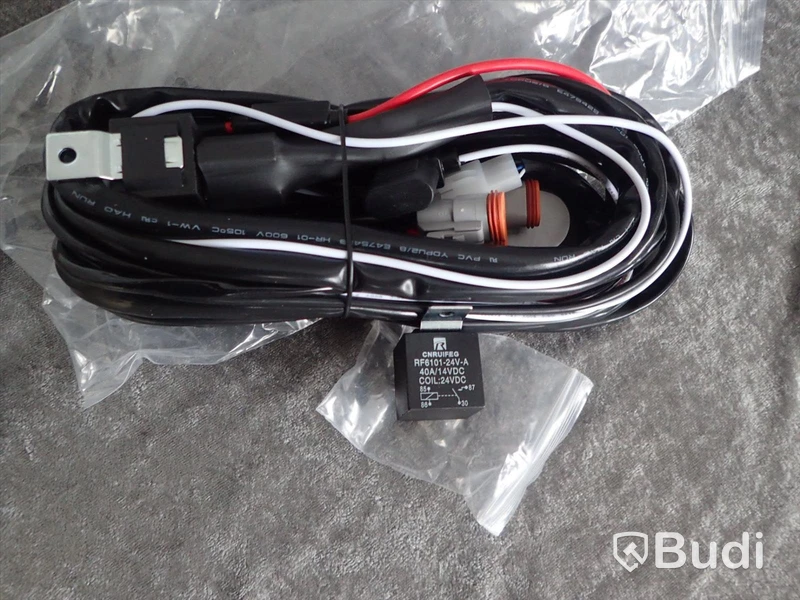 Driving lights connection kit