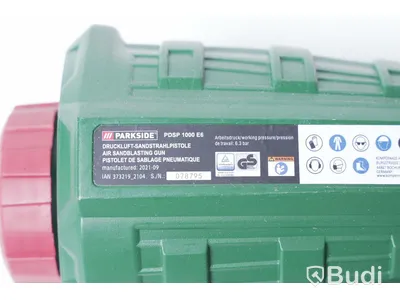 Sandblästringspistol - Parkside PDSP 1000 E6