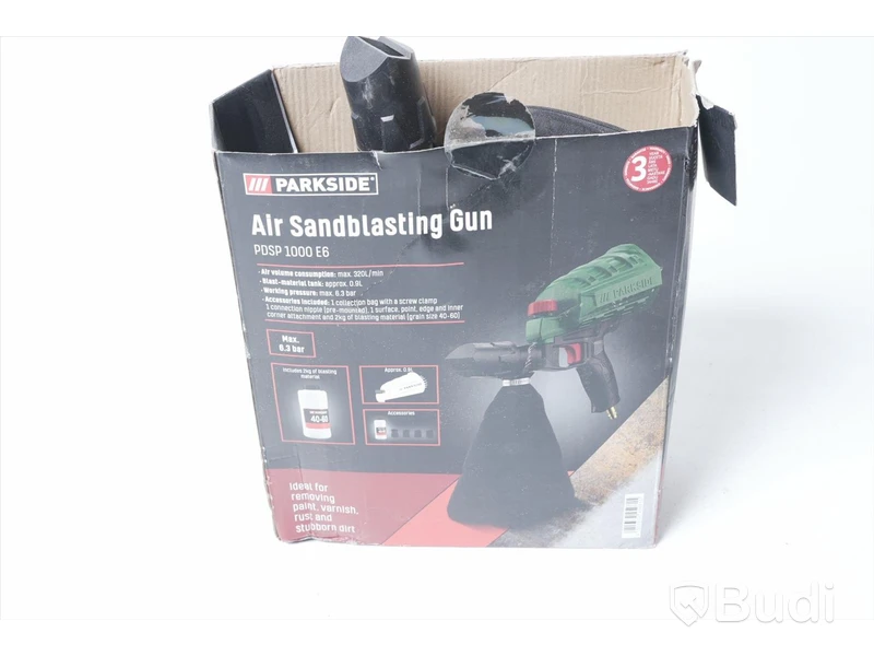 Sandblästringspistol - Parkside PDSP 1000 E6
