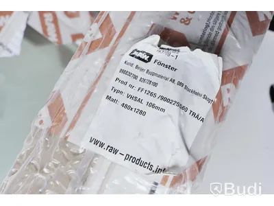 2st Fönster fast karm trä/alu - RAW. (Ny pris 3 254,00 kr/st)