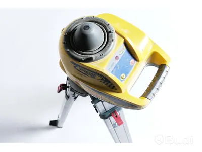 Rotations laser - Spectra Precision LL300, med stativ, Lasermottagare HL450, delbar mätsticka, aluminium rätskiva, lod och mätsticka.