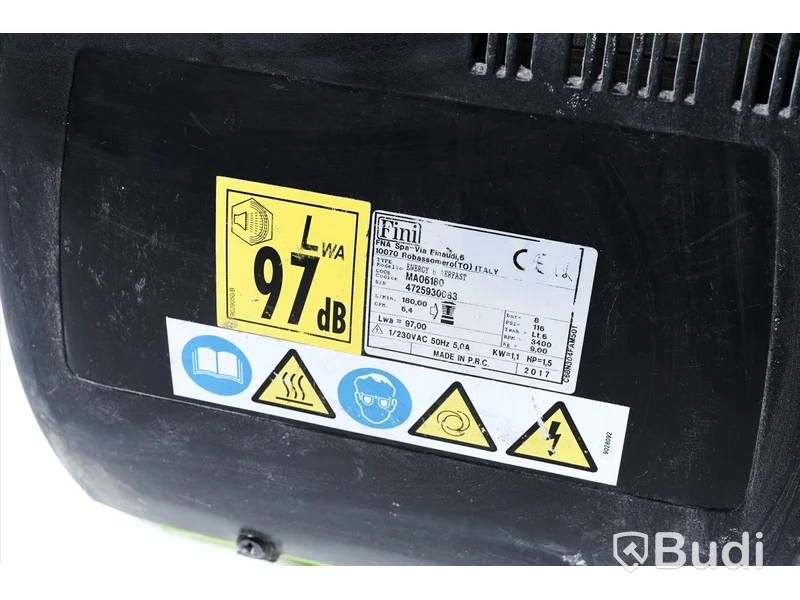 Kompressor 8 BAR Oljefri - Aerfast MA06180