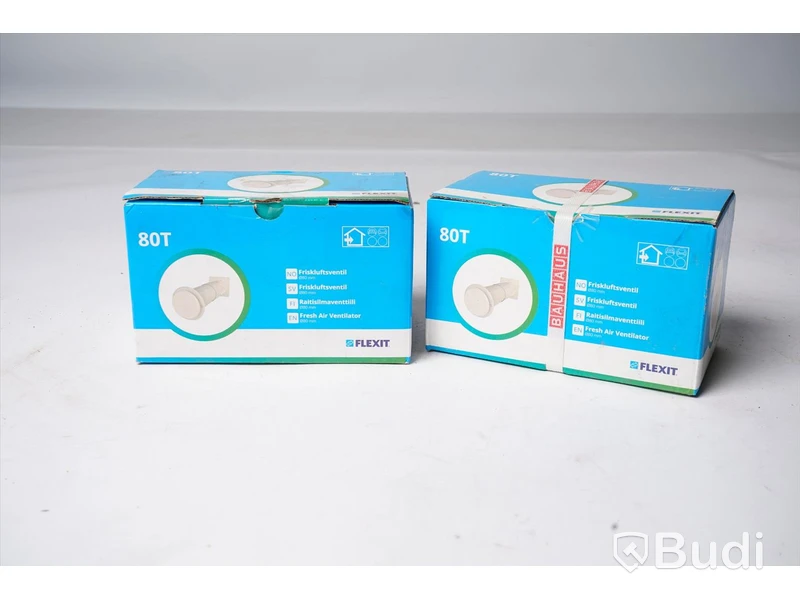 2 st Friskluftsventil - Flexit 80T, Ø80mm