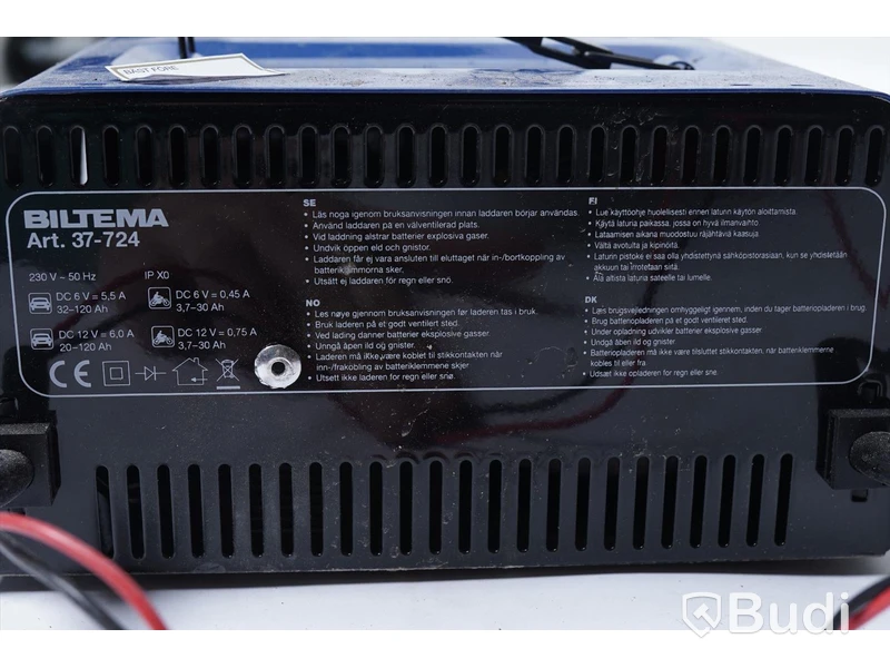 Batteriladdare - Biltema 37 734