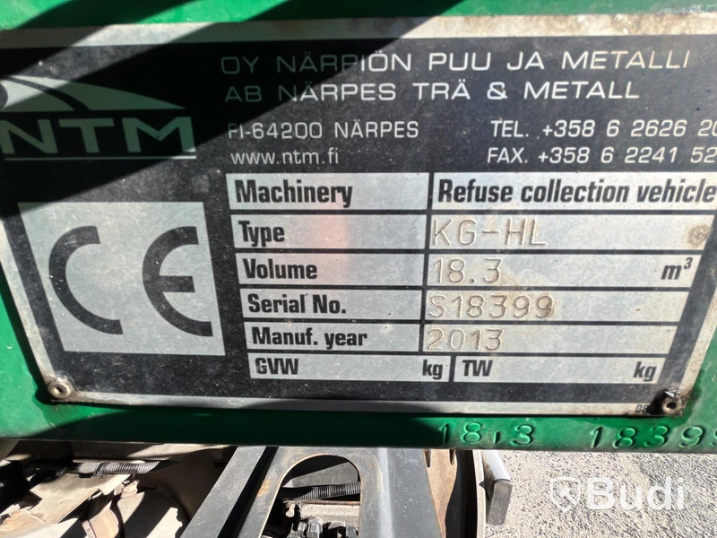 Sopbil Baklastare Volvo FE 300 6x2-2013 | Automat | NTM - EXPORT
